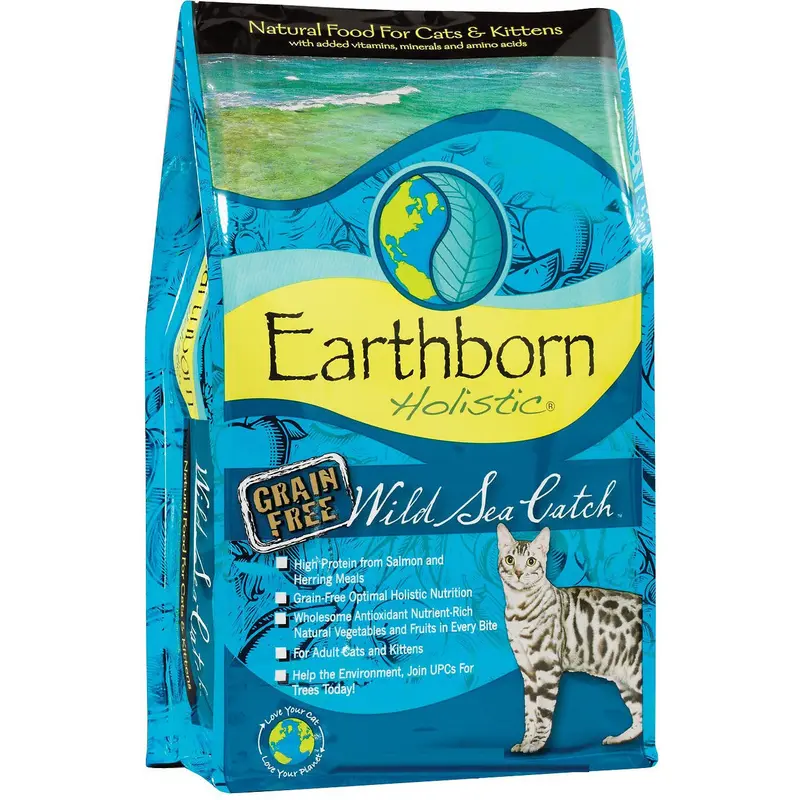 EARTHBORN CAT GRAIN FREE WILD SEA CATCH 5LB