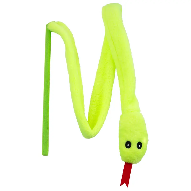 Marshall Ferret Teaser Snake Toy Green One Size