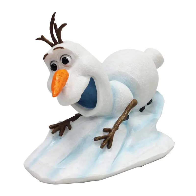Disney Frozen Olaf Sliding Mini Resin Ornament White 1.75 in Mini