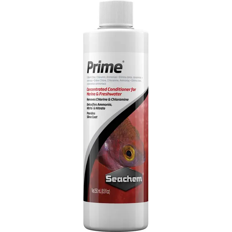 Seachem Prime Ammonia Detoxifier 250ml/8.5oz