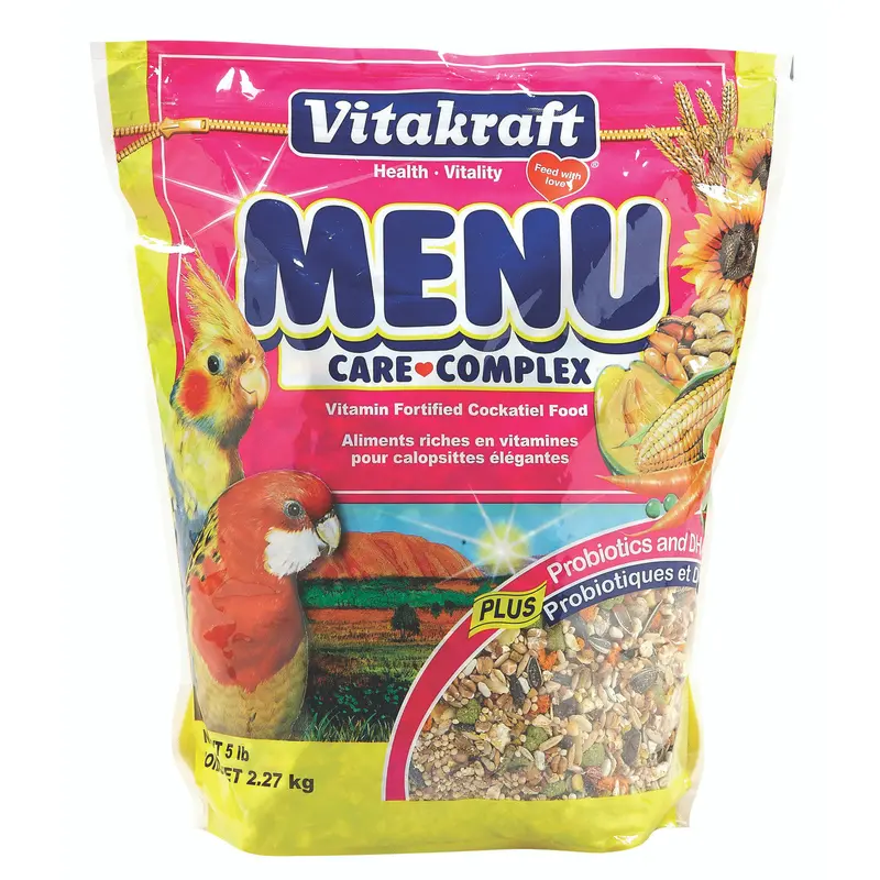 Vitakraft Menu Cockatiel Food 5 lb