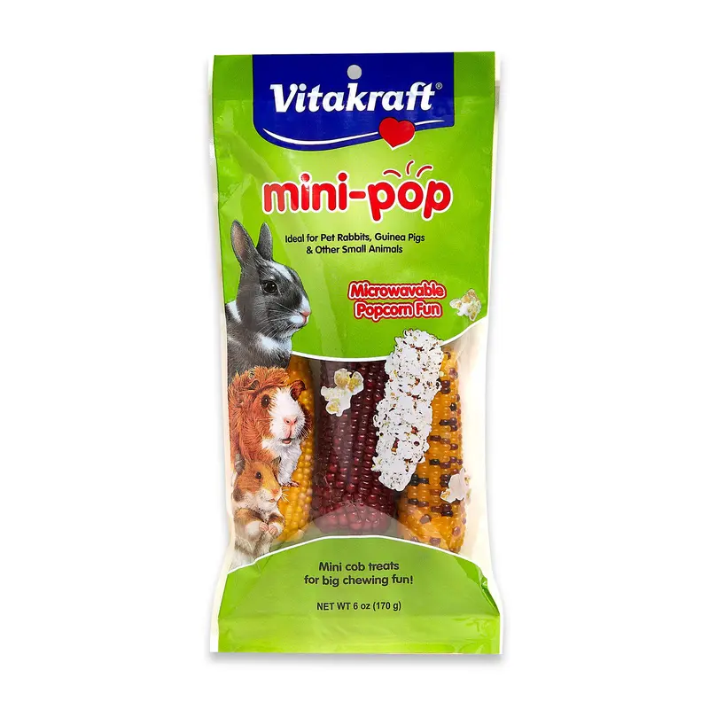 Vitakraft Mini-Pop Small Animal Treat 6 oz 3 ct