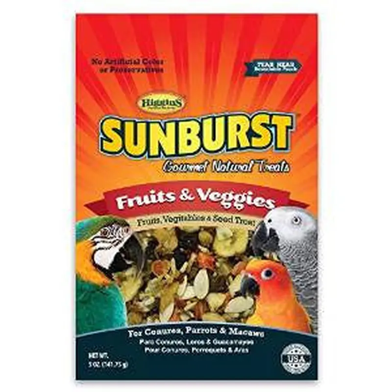 Higgins Sunburst Treats Fruits & Veggies Large 6/5oz 