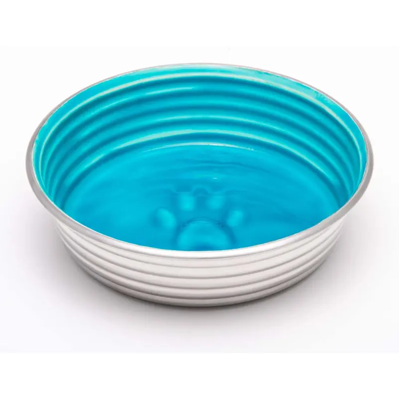 Loving Pets Le Bol Dog Bowl Seine Blue MD