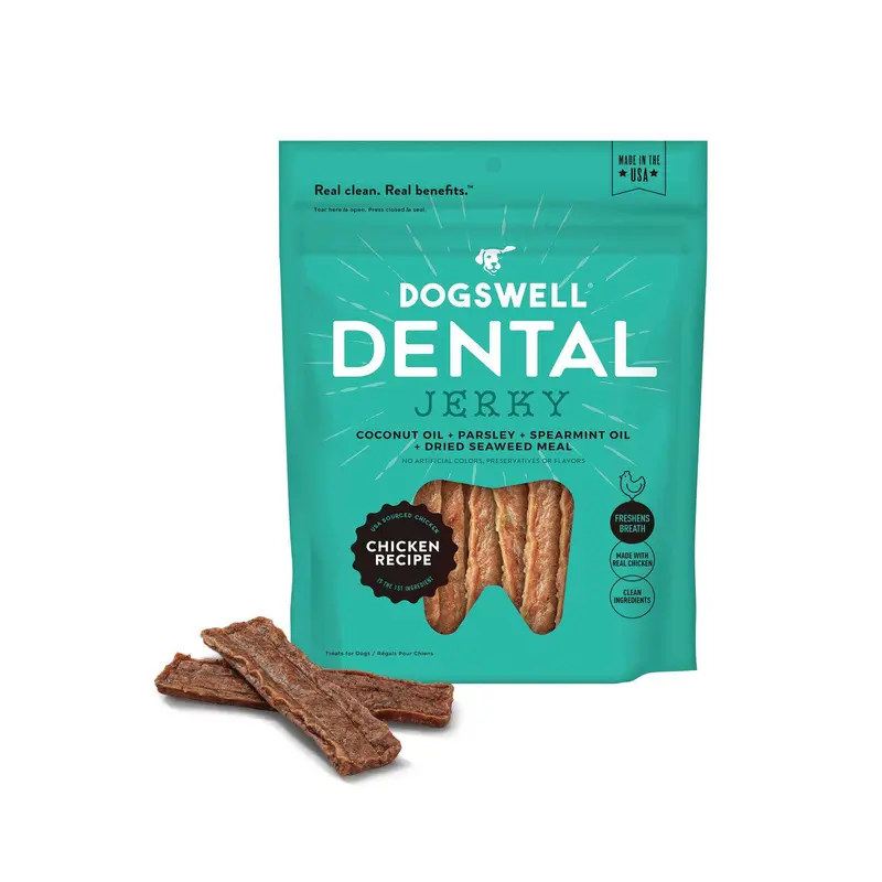 Dogswell Dental Chicken Jerky Treat 24 oz