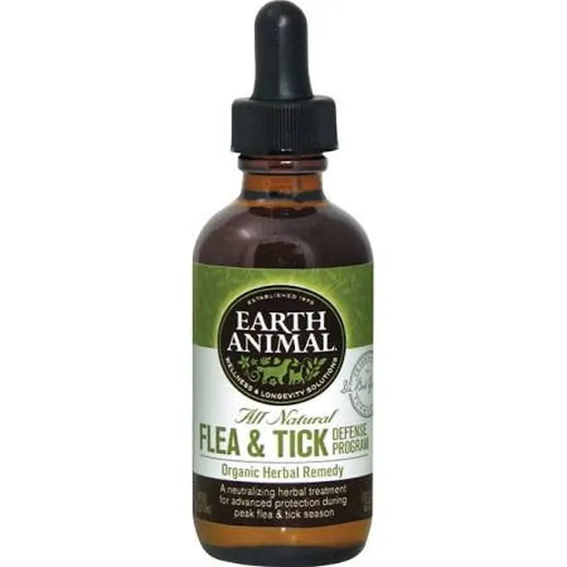Earth Animal Dog Flea & Tick Remedy 2oz 