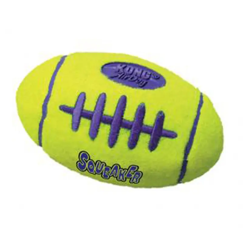 KONG Air Dog Squeaker Football Dog Toy SM