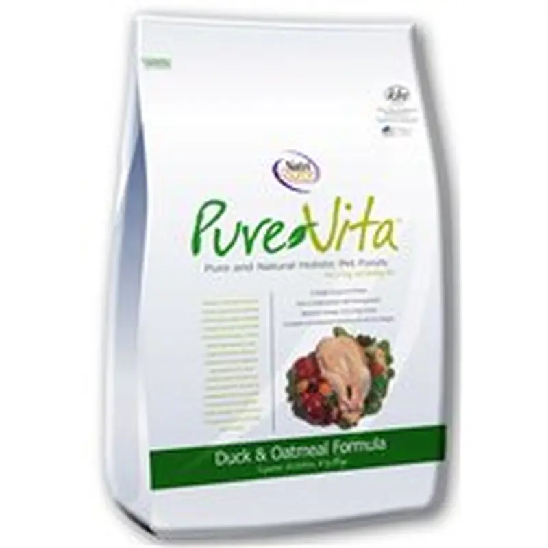 PureVita Duck & Oatmeal Dry Dog Food 25lb