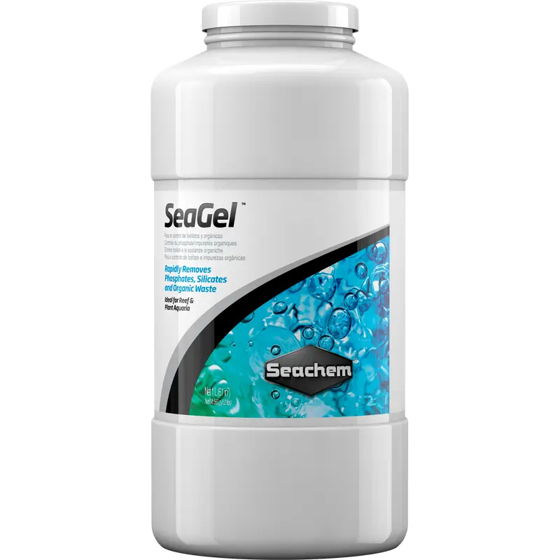 Seachem SeaGel Phosphate, Silicate, and Organic Waster Remover 1 L