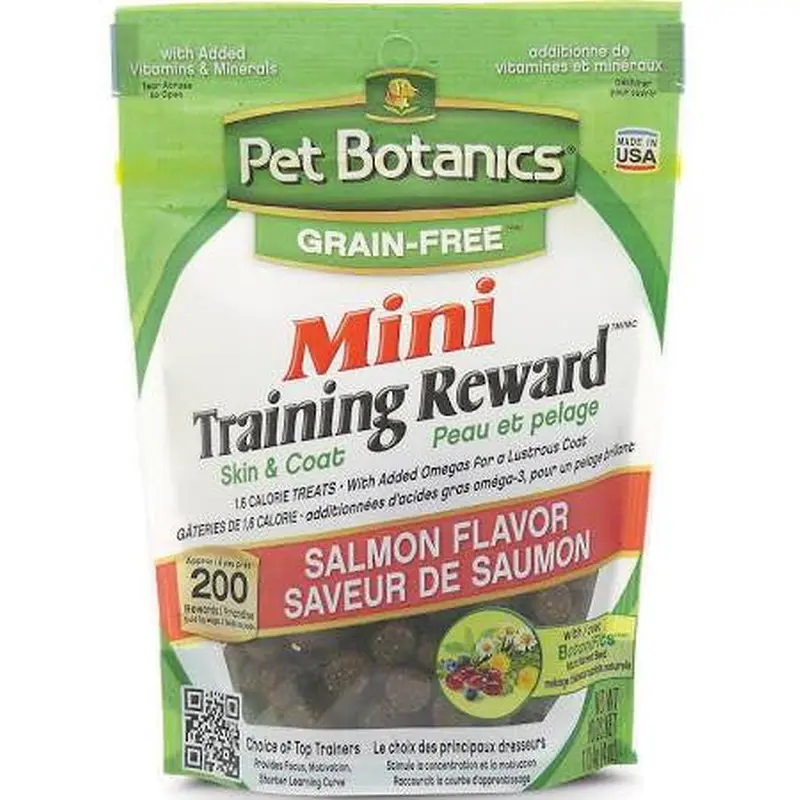 Cardinal Pet Botanics Grain Free Training Rewards Mini Treats - Duck & Bacon 4z 