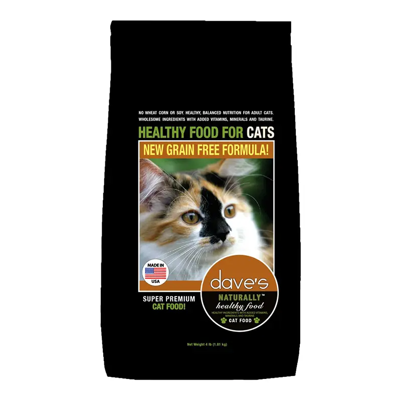 Dave's Pet Food Cat Naturally Healthy 4lb 