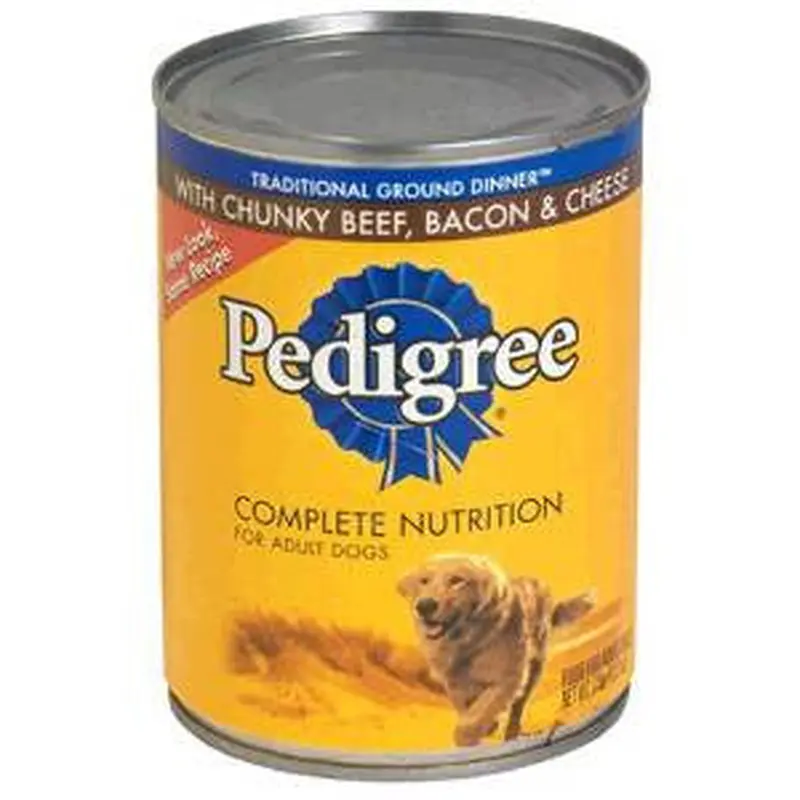 Mars Pedigree Chunk Beef Bacon and Cheese 12/13.2z 