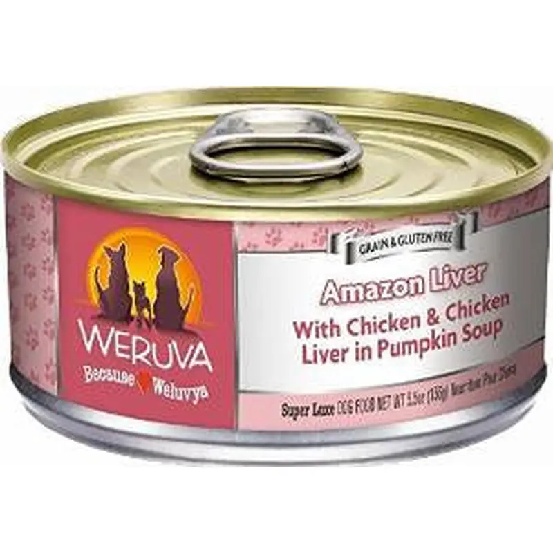 Weruva Amazon Liver Can Dog 24/5.5oz. 
