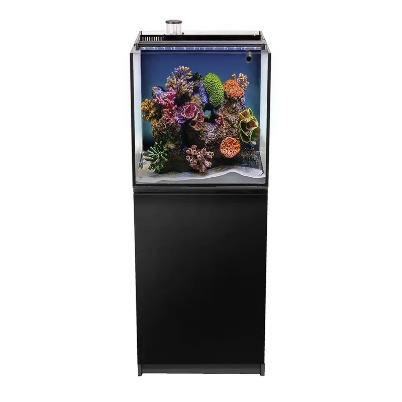 Aquatop Recife ECO Aquarium Kit with Stand Black, Clear 24 gal SD-3