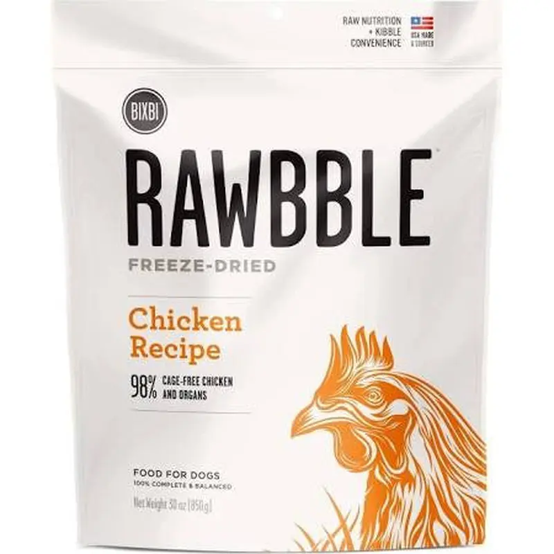 Bixbi Rawbble Dog Freeze Dried Chicken 26oz 