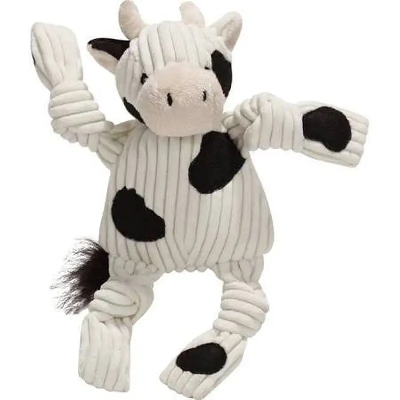 Hugglehounds Dog Barn Knot Cow Large 