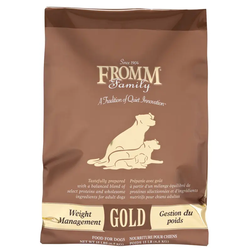 Fromm Weight Management Gold Dog Food 15 lb
