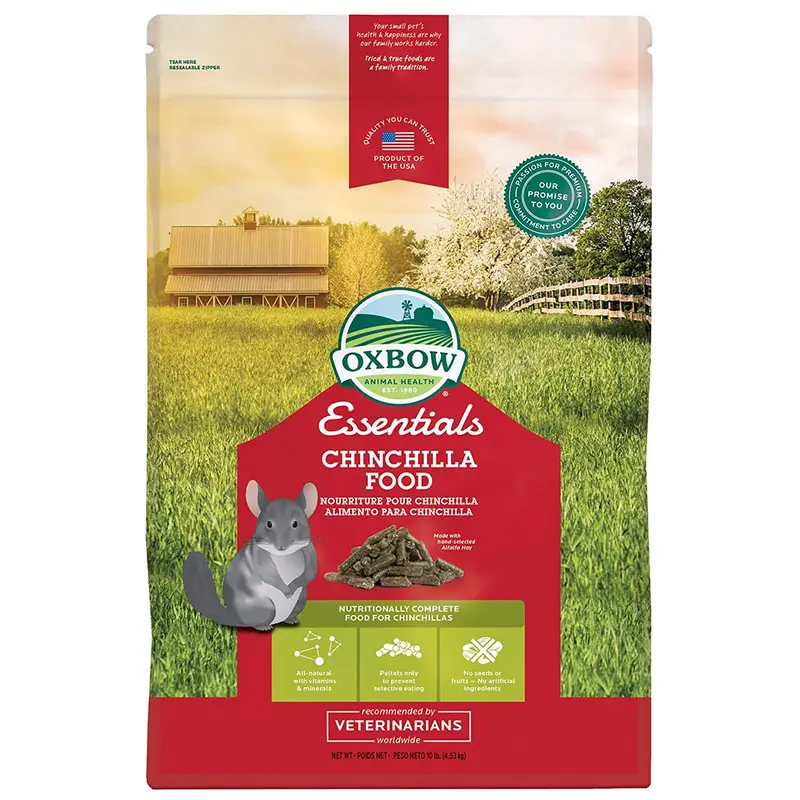 Oxbow Essentials Chinchilla Food 10lb