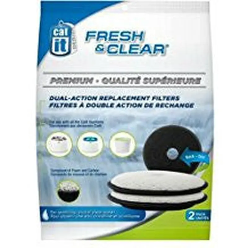 Hagen Catit Fresh & Clear Replacement Filters (2pk) 50029
