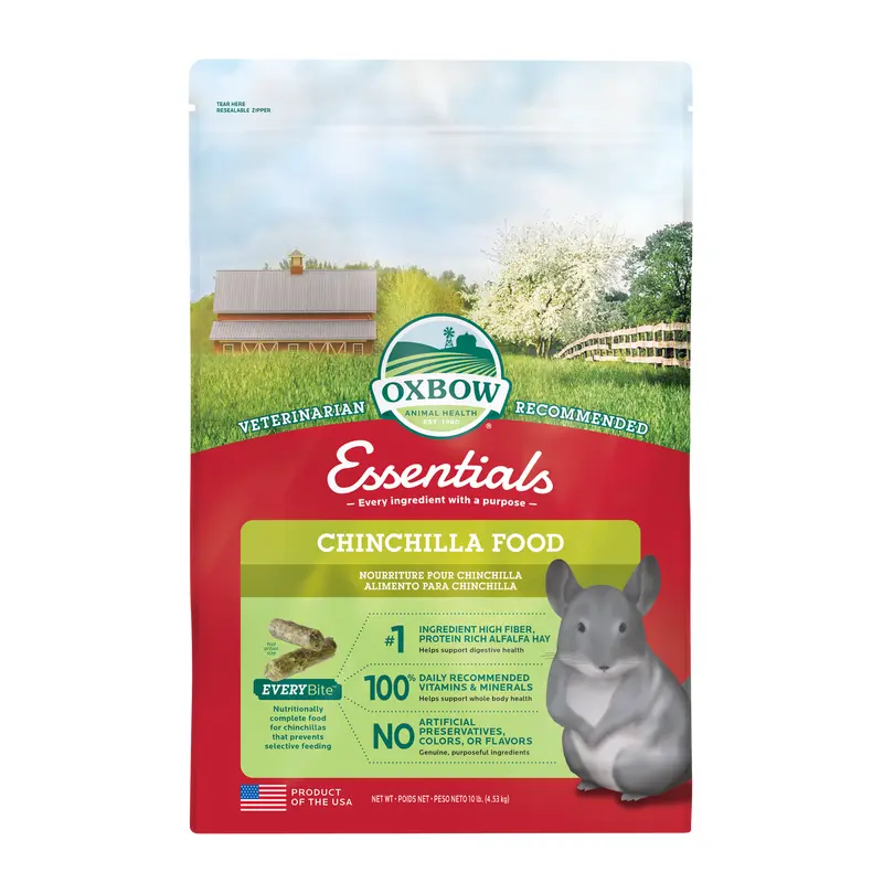 Oxbow Animal Health Essentials Chinchilla Food 10lb