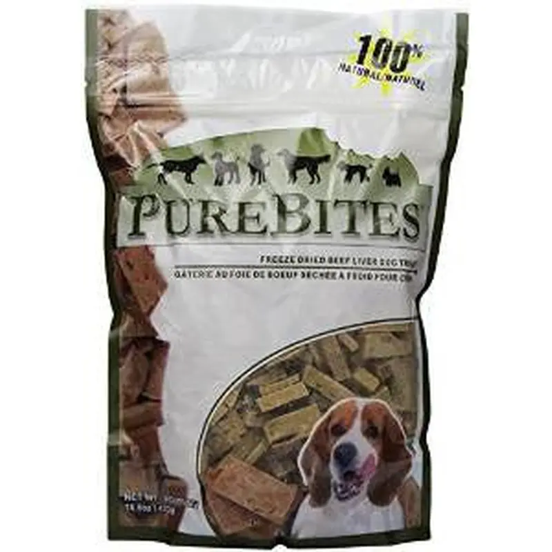 PureBites Beef/Liver Freeze Dried Treats 16.6 oz. 