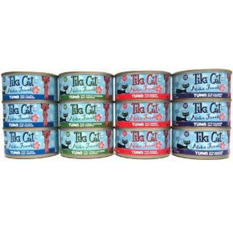 Tiki Cat Aloha Friends Variety Pack Can - 12/3 oz. 