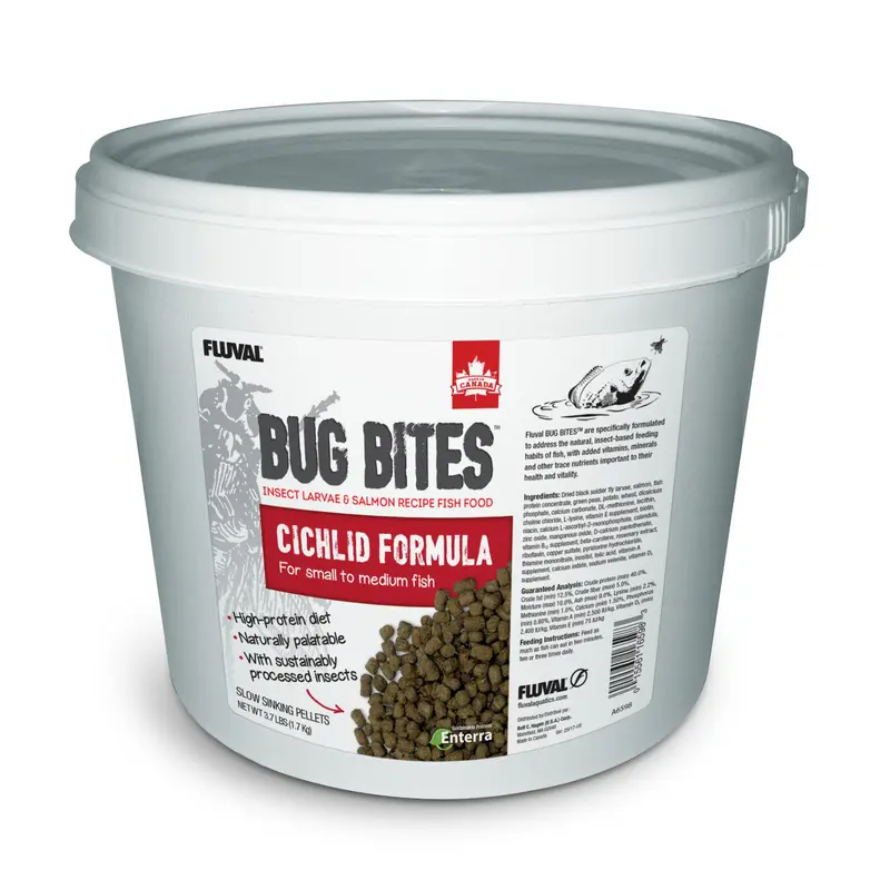 Fluval Bug Bites Cichlid Granules 3.74 lb