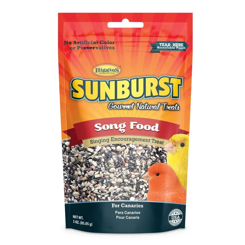 Higgins Sunburst Treats Song Food 3 oz