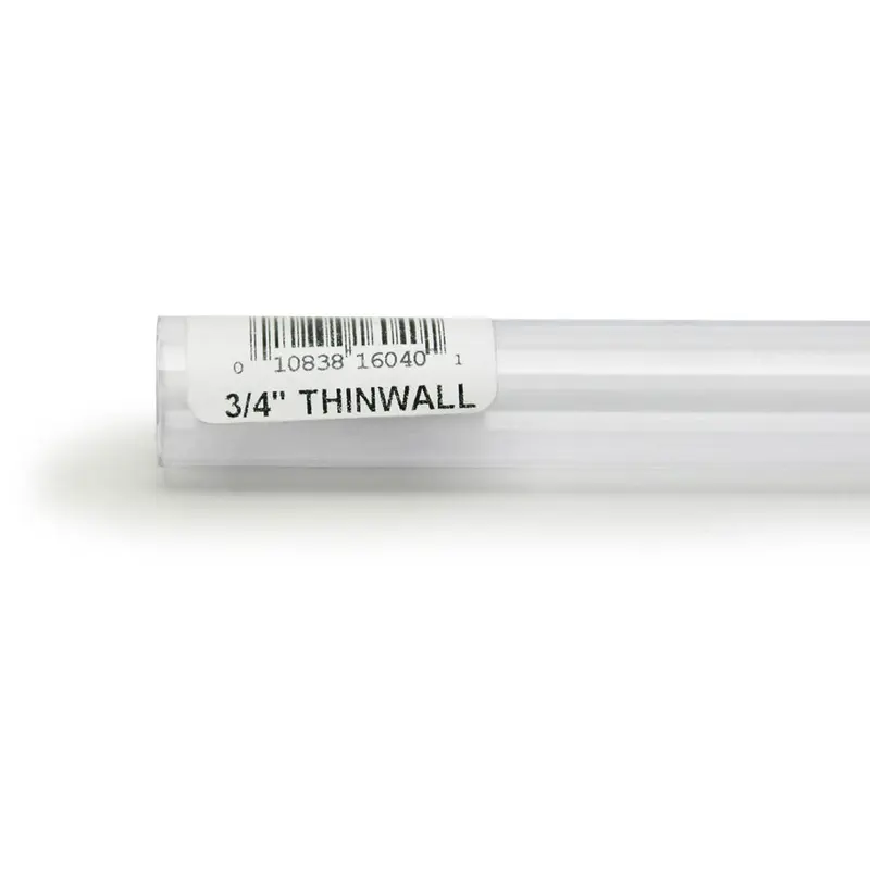 Lees Thinwall Rigid Aquarium Tubing Clear 3/4 in x 36 in