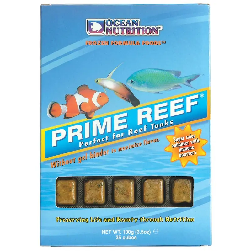 Ocean Nutrition Prime Reef Frozen Fish Food 3.5 oz SD-5