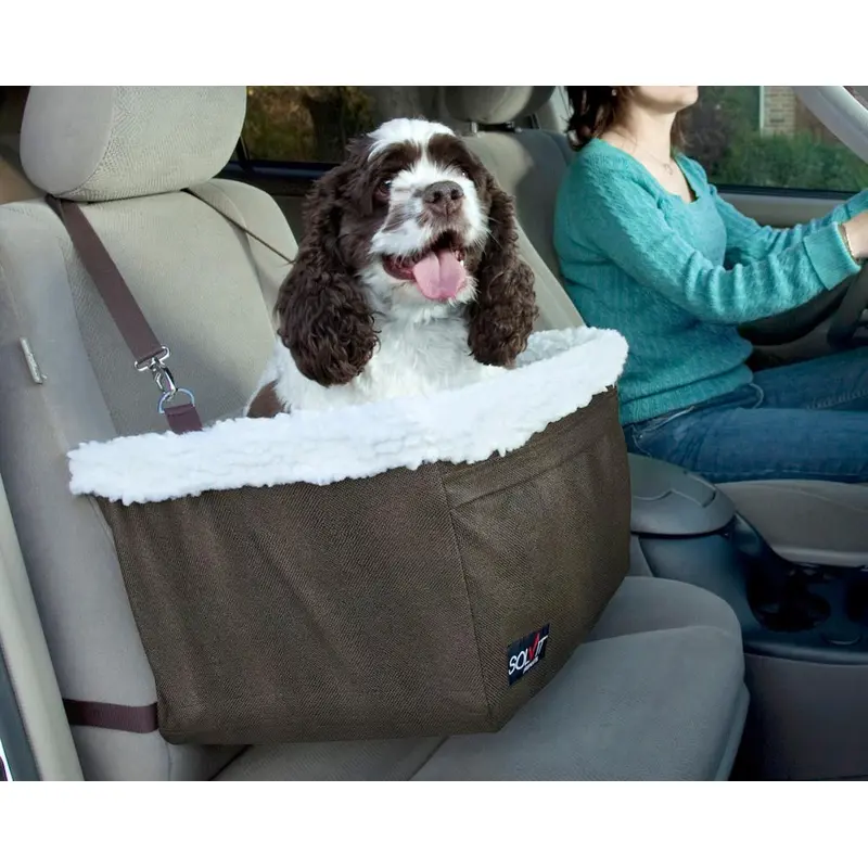 Solvit Standard Dog Booster Seat Brown XL