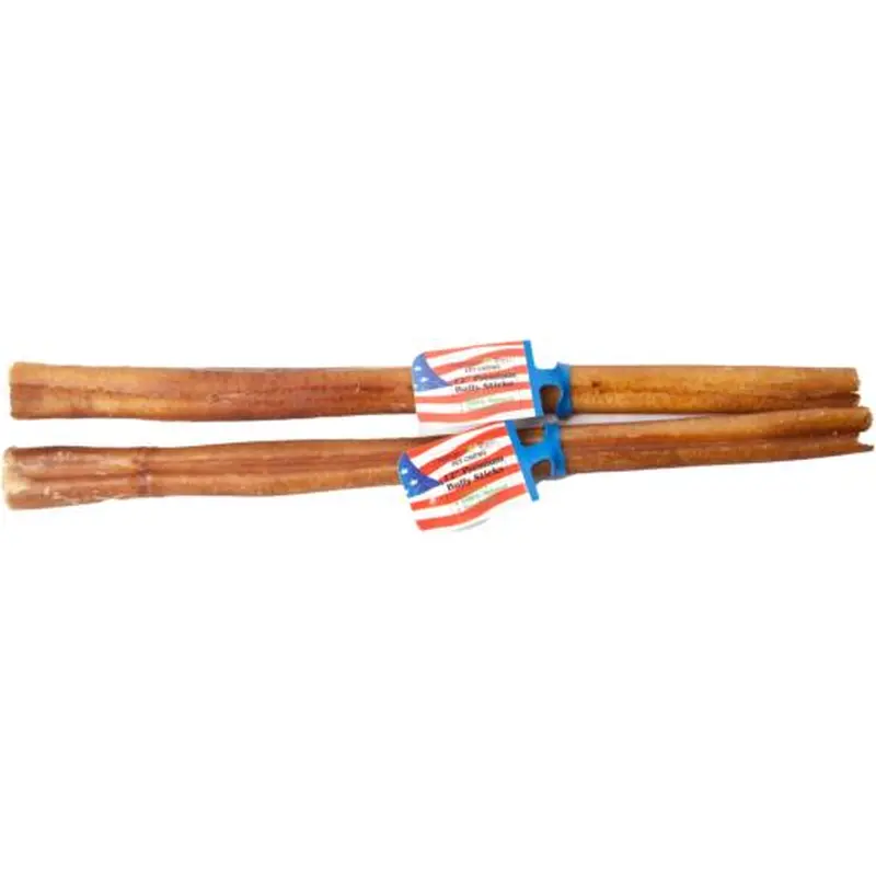 Best Buy Bones Inc. USA Regular Bully Sticks Odor Free 12" Display 25 Pc. 