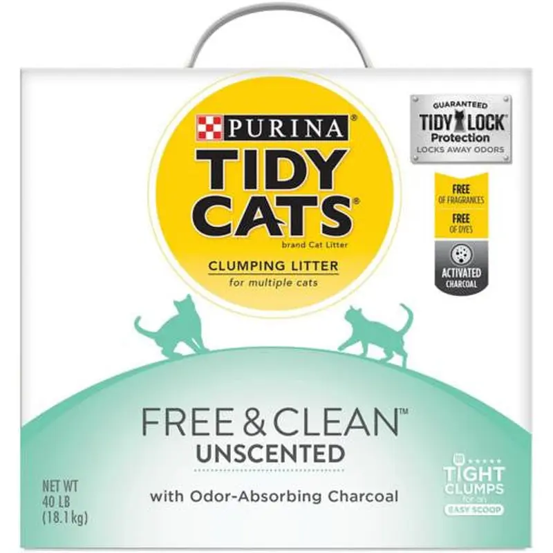 Tidy Cats Free & Clean Litter Box 40lb 
