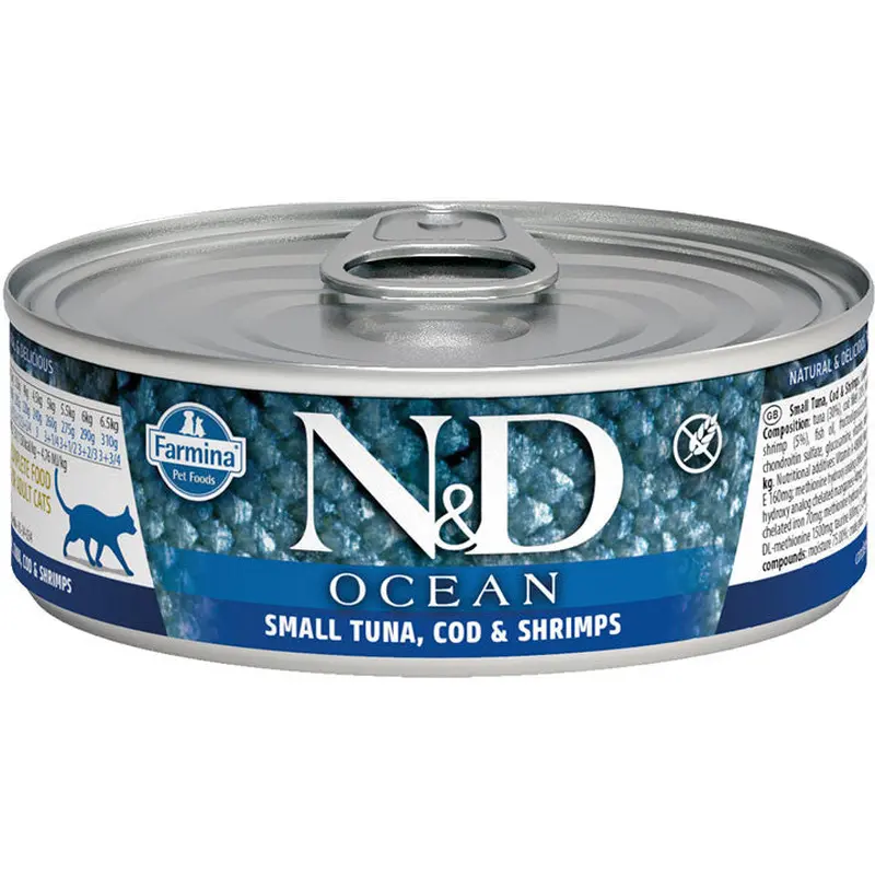 Farmina Natural & Delicious Ocn Bonito C/s 24/2.5z 
