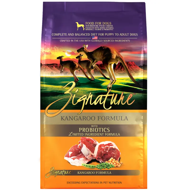 Zignature Kangaroo Formula Dog Food 4 lb