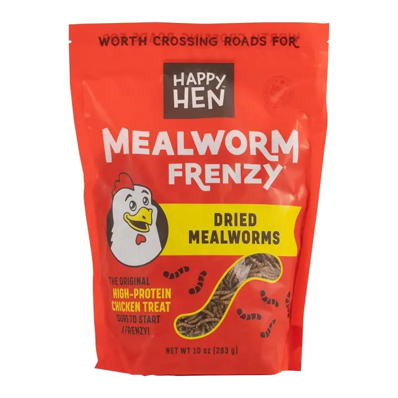 Happy Hen Treats Mealworm Frenzy for Chicken 30oz
