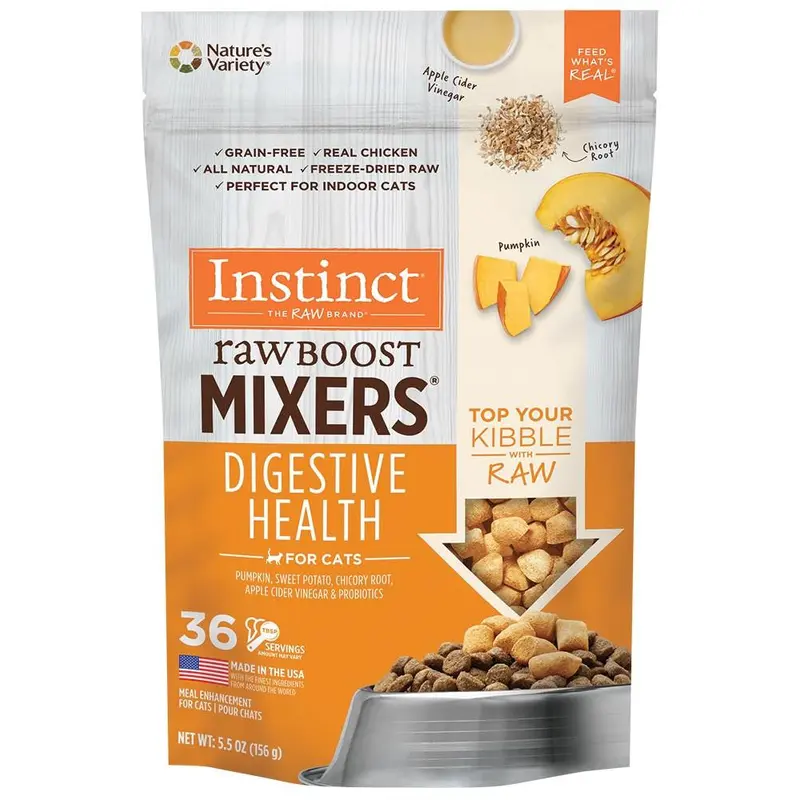 Nature's Variety Instinct Raw Boost Mixers - Digestive Health Cat 5.5oz 