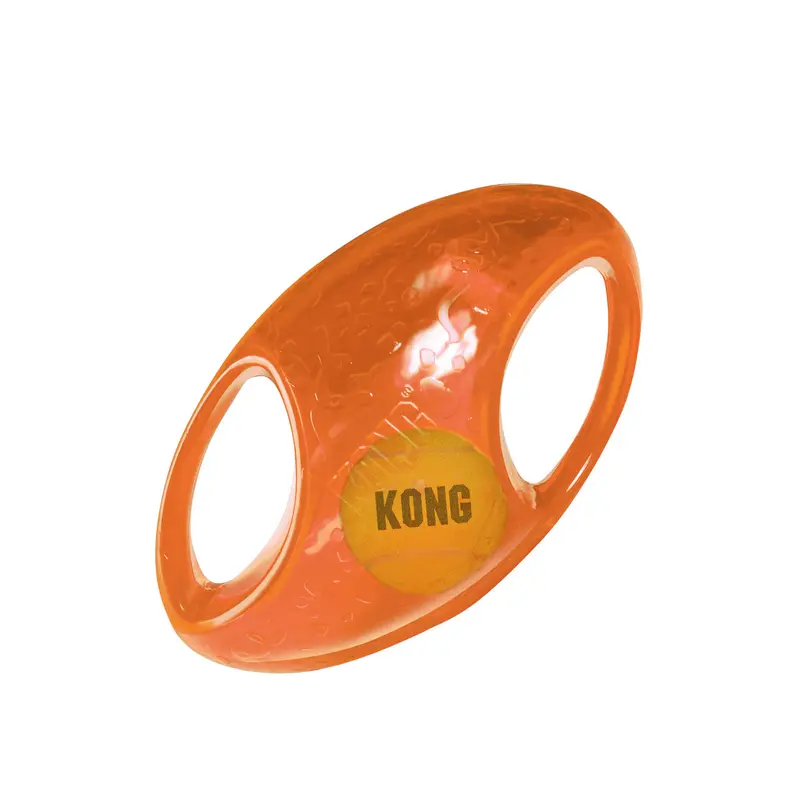 KONG Jumbler Dog Toy Football Assorted MD/LG