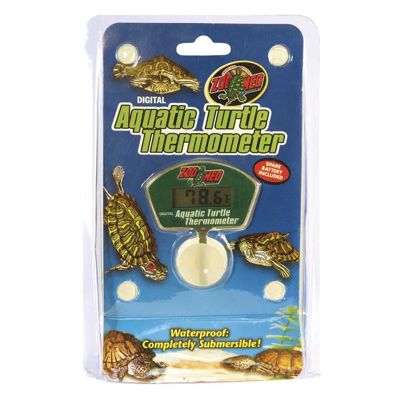 Zoo Med Digital Aquatic Turtle Thermometer Green