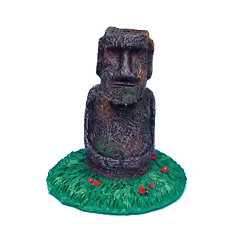 Penn-Plax Easter Island Statue Multi-Color 2.5 in Mini