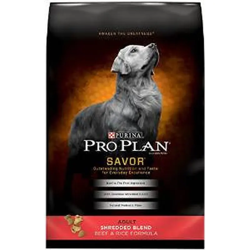 Pro Plan Shredded Blend Beef/Rice 35lb 