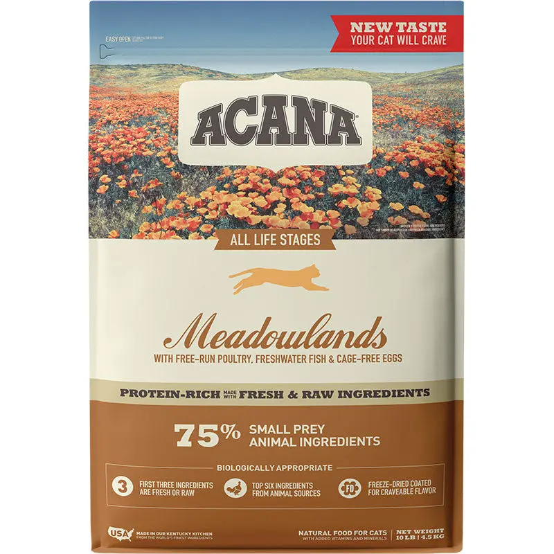 Acana Cat Grain Free Meadowland 10lb
