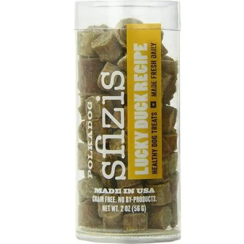 Polka Dog Bakery Dog Sfizis Lucky Duck 2oz 