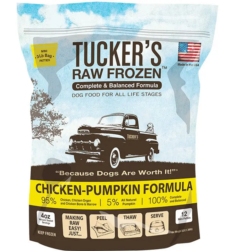 Tuckers Dog Frozen Complete Balance Chicken & Pumpkin 3lb SD-5