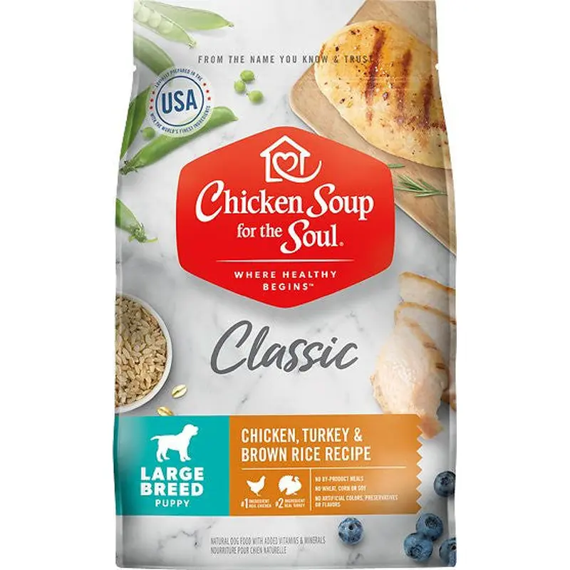 Ckn Soup Lg Brd Pup Fd 13.5 Lb 418418