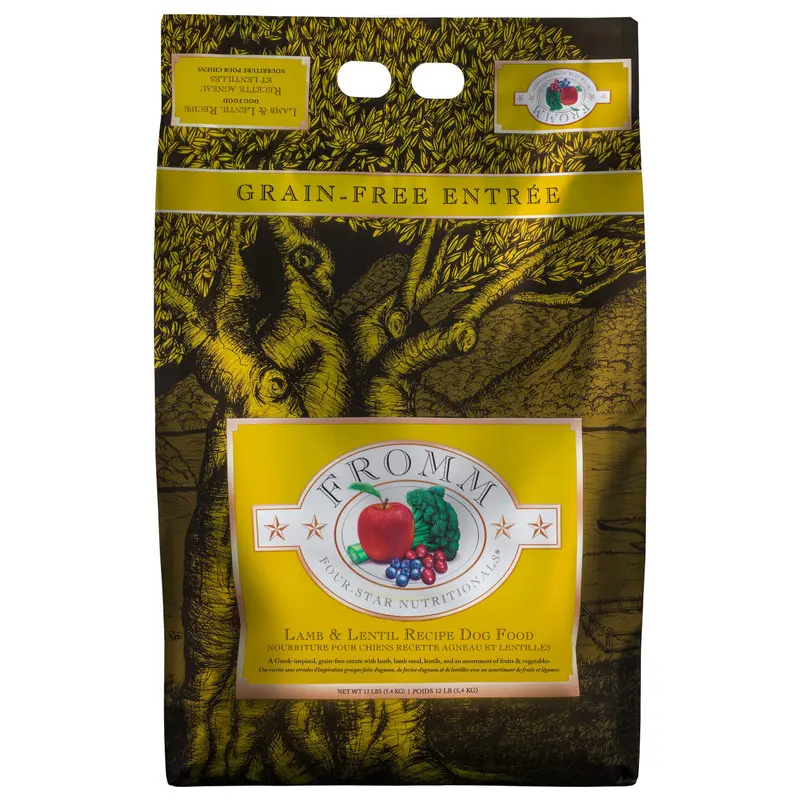 Fromm Four-Star Lamb & Lentil Recipe Dog Food 12 lb