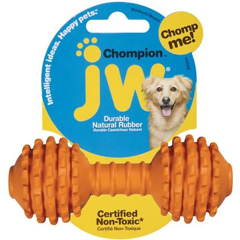 JW Pet Chompion Middle Weight Dog Toy 