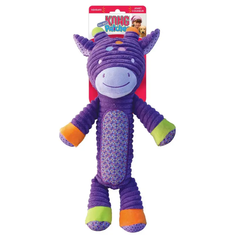 KONG Patches Adorables Plush Dog Toy Giraffe XL