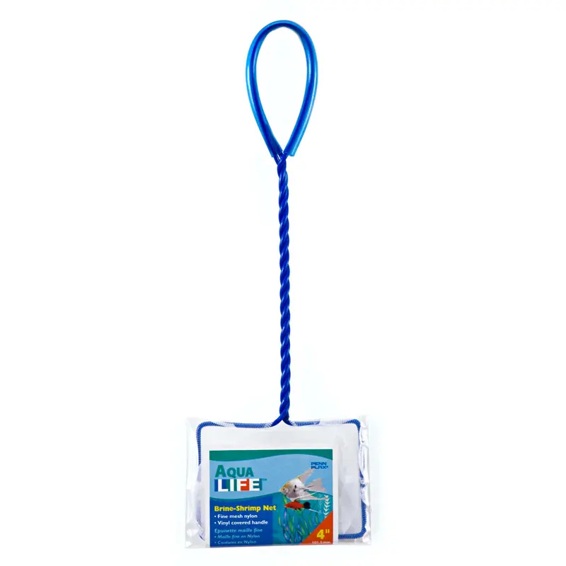 Penn-Plax Brine Shrimp Net Blue, White 4 in x 3 in