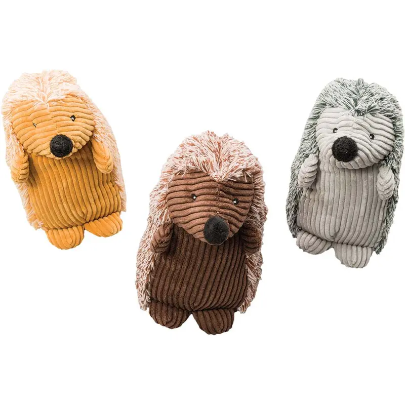 Spot Corduroy Hedgehogs Dog Toy Assorted 8 in